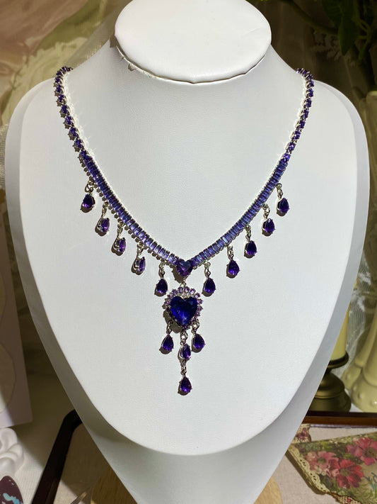 The Violet Coeur Necklace