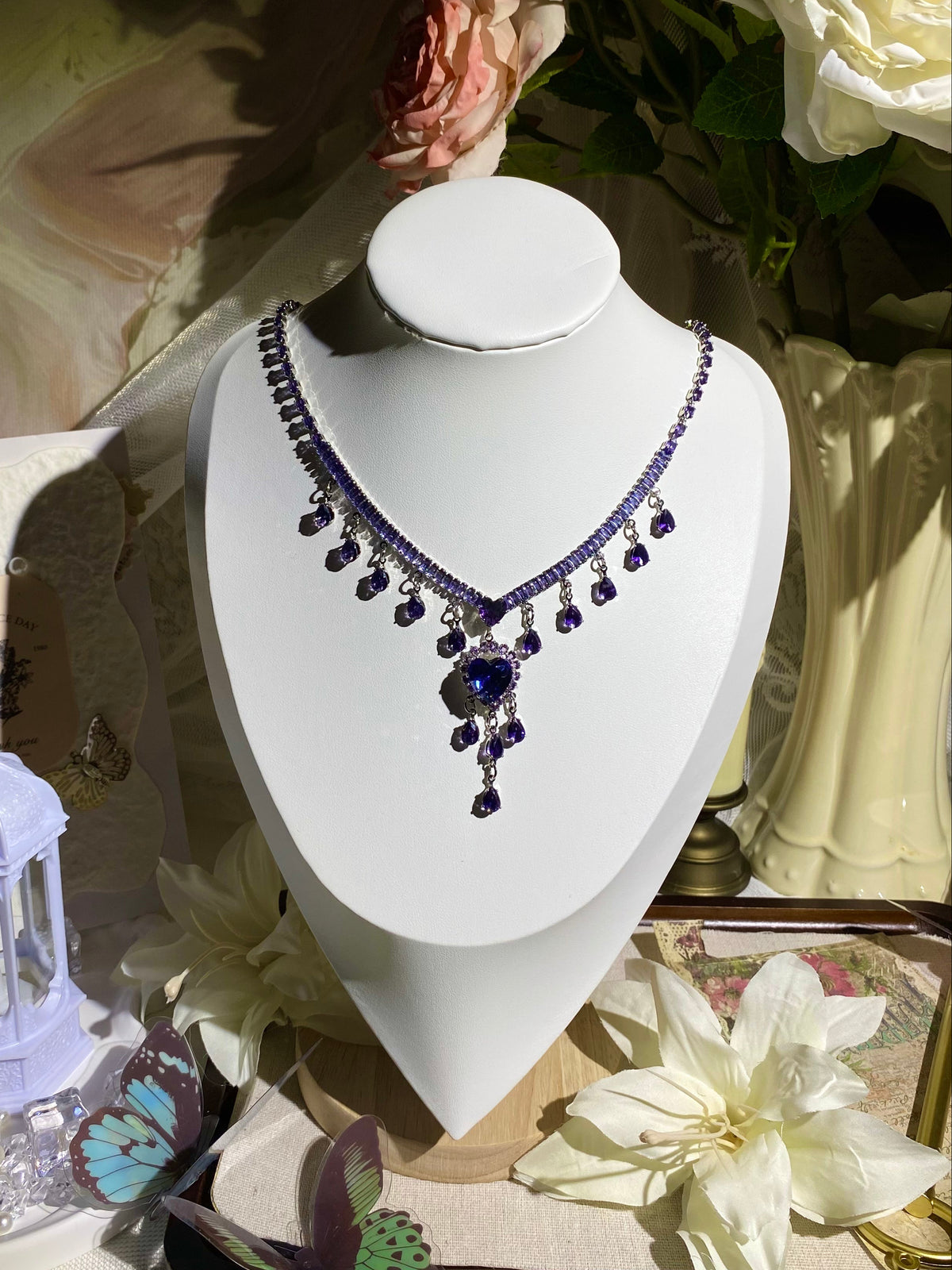 The Violet Coeur Necklace
